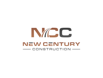 New Century Construction logo design by hoqi