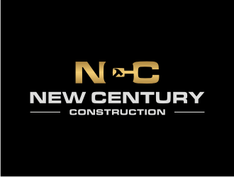 New Century Construction logo design by asyqh