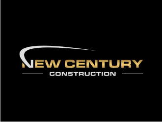New Century Construction logo design by asyqh