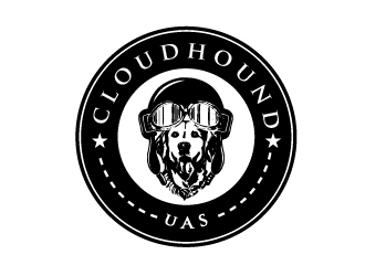 Cloudhound UAS logo design by shravya
