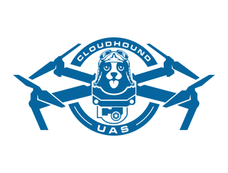 Cloudhound UAS logo design by juliawan90