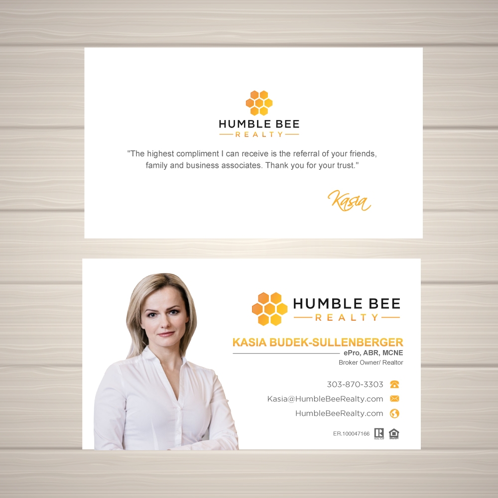 Humble Bee Realty logo design by labo