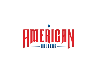 American Haulers logo design by menanagan