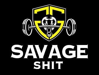 Savage Shit logo design by bougalla005