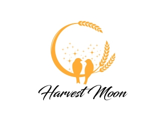 Harvest Moon logo design by MarkindDesign