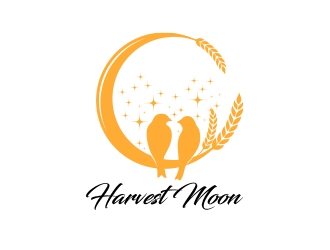 Harvest Moon logo design by MarkindDesign