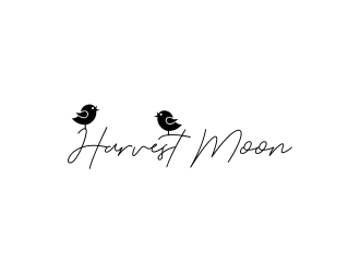 Harvest Moon logo design by giphone