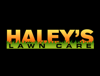 Haleys Lawncare  logo design by kunejo