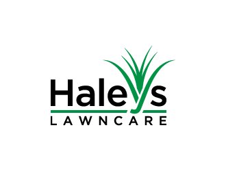 Haleys Lawncare  logo design by denfransko