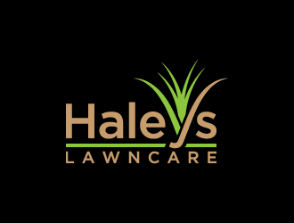 Haleys Lawncare  logo design by denfransko