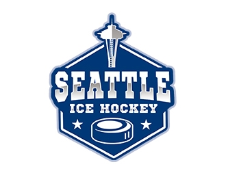 Seattle Ice Hockey logo design by PrimalGraphics