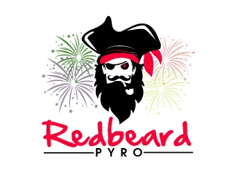 Redbeard Pyro logo design by AamirKhan