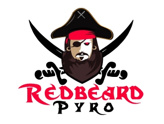 Redbeard Pyro logo design by AamirKhan
