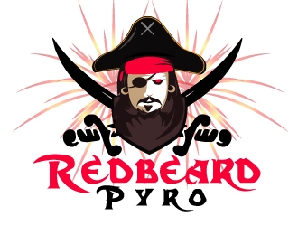 Redbeard Pyro logo design by AamirKhan