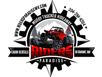 Riders Paradise  logo design by dorijo
