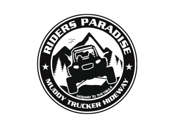 Riders Paradise  logo design by MarkindDesign