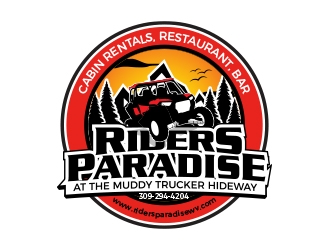 Riders Paradise  logo design by MarkindDesign