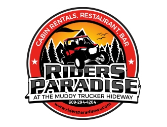 Riders Paradise  logo design by MarkindDesign
