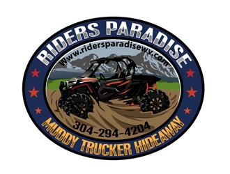 Riders Paradise  logo design by DreamLogoDesign