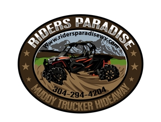 Riders Paradise  logo design by DreamLogoDesign