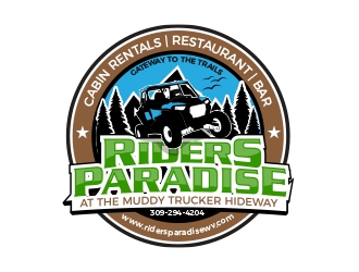 Riders Paradise  logo design by MarkindDesign