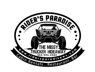 Riders Paradise  logo design by DreamLogoDesign
