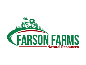 Farson Farms logo design by Gwerth