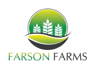 Farson Farms logo design by KreativeLogos