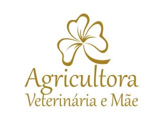 Agricultora, Veterinária e Mãe logo design by b3no
