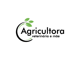 Agricultora, Veterinária e Mãe logo design by wongndeso