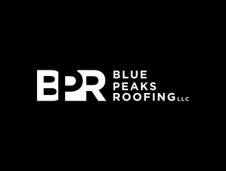 Blue Peaks Roofing LLC logo design by juliawan90