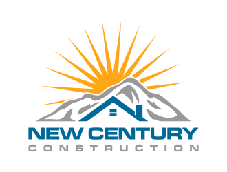 New Century Construction logo design by savana
