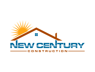 New Century Construction logo design by savana