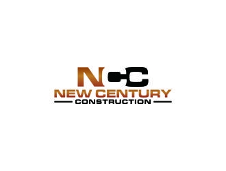 New Century Construction logo design by Garmos