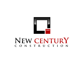 New Century Construction logo design by menanagan