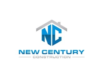 New Century Construction logo design by sabyan
