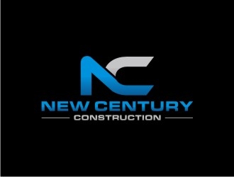 New Century Construction logo design by sabyan