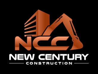 New Century Construction logo design by gihan