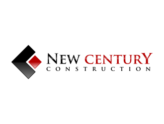 New Century Construction logo design by menanagan