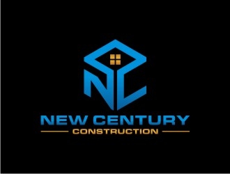 New Century Construction logo design by sabyan