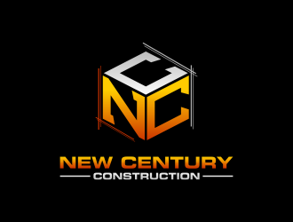 New Century Construction logo design by IrvanB