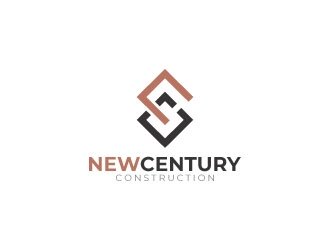 New Century Construction logo design by zinnia