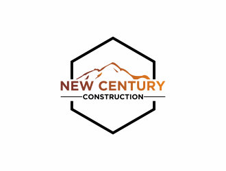 New Century Construction logo design by luckyprasetyo