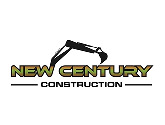 New Century Construction logo design by SteveQ