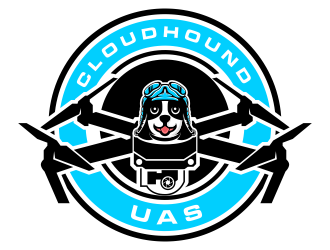 Cloudhound UAS logo design by juliawan90
