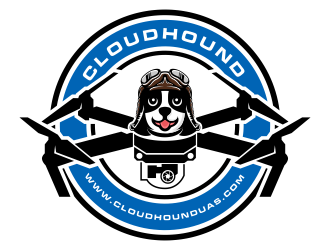 Cloudhound UAS logo design by juliawan90