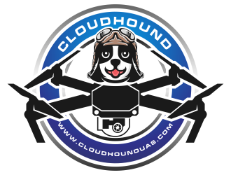 Cloudhound UAS logo design by juliawan90