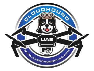 Cloudhound UAS logo design by juliawan90