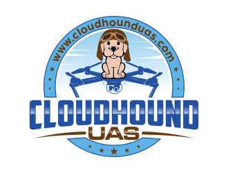 Cloudhound UAS logo design by qqdesigns