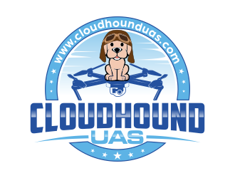 Cloudhound UAS logo design by qqdesigns